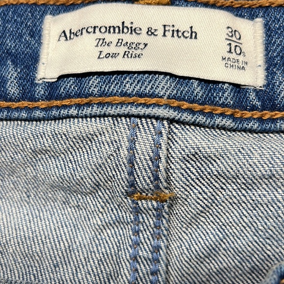 Abercrombie & Fitch Blue Flare Jeans - Picture 3 of 7